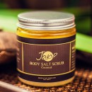 Солевой скраб для тела Кокос, 400 g 