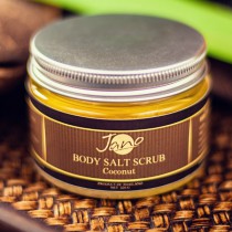 Солевой скраб для тела Кокос, 220 g